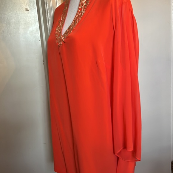 NWT Bonnie Roseman 100% Silk Top - Picture 4 of 6